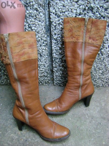 ботуши-естествена кожа