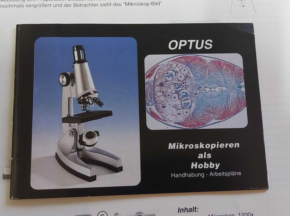Optus Mikroskop Set Microscop hobby nou adus din Germania