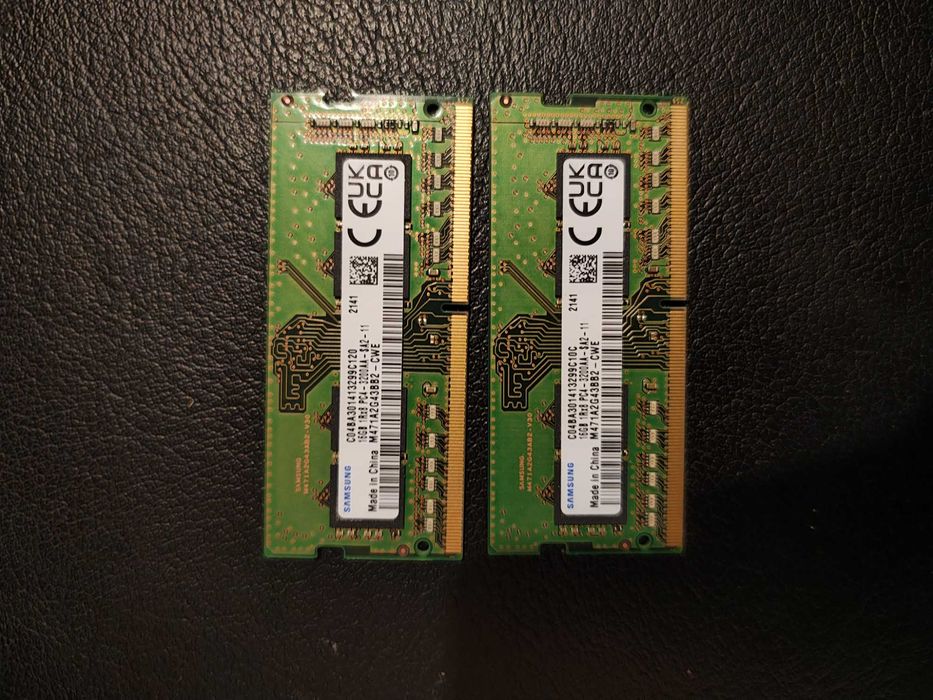 16-64GB DDR4 3200Mhz Samsung Sodimm Laptop