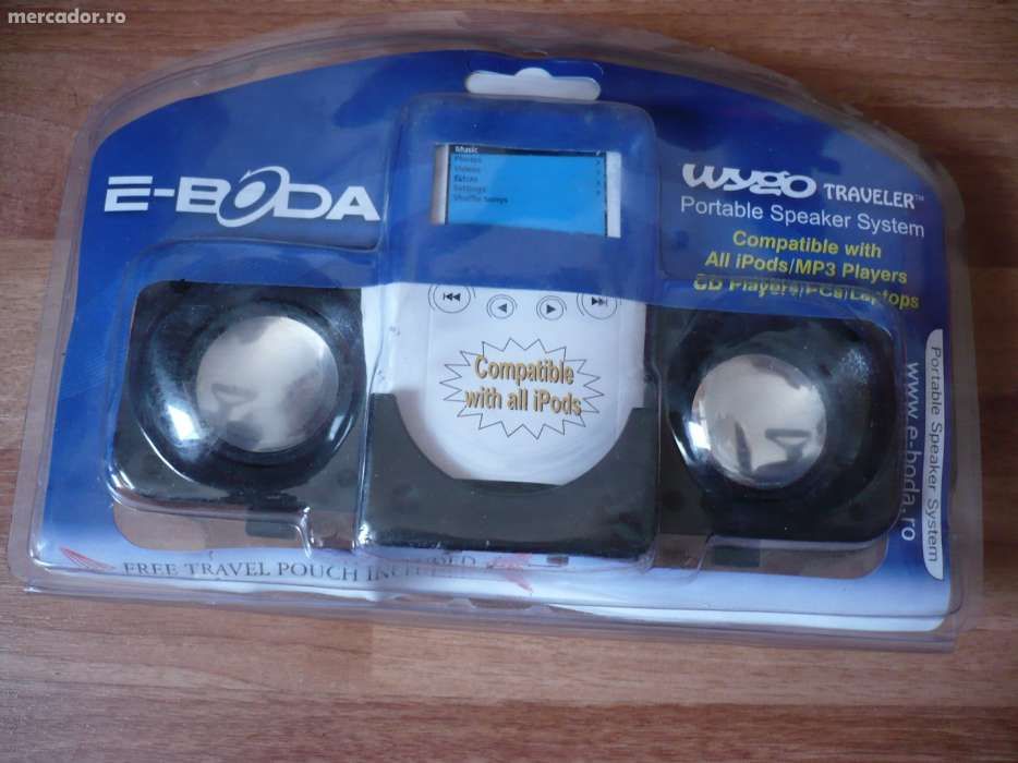 Boxe pt MP3 telefoane sau alte gadgeturi audio