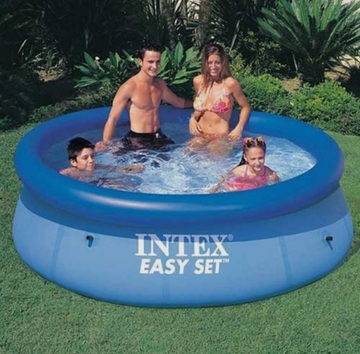 INTEX 244×76 надувной бассейн BASEYN бассейн basseyn baseyin