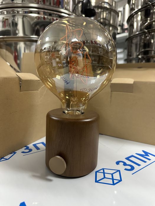 лофт светильник настольный