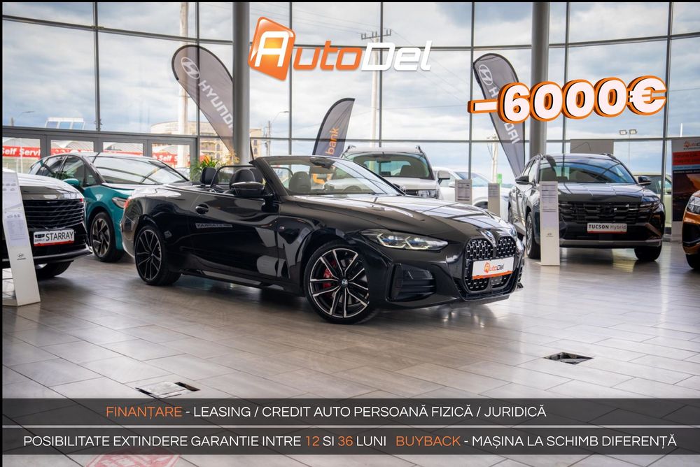 BMW Seria 4 M440d xDrive "M Sport Pro" / Cabrio / Posibilitate Leasing