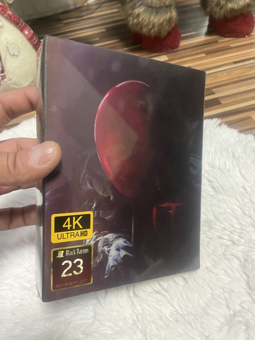 Blu-ray Stephen King’s IT (2017) BlackBarons 4K+2D steelbook Filmarena