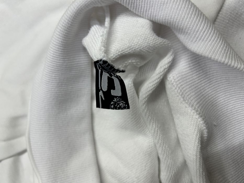 hanorac sp5der alb rhinestones caliate buna nepurtat