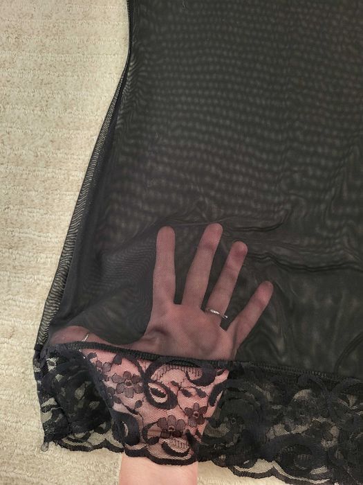 Piesa lenjerie sexy, dantela elastica, mar 38-40