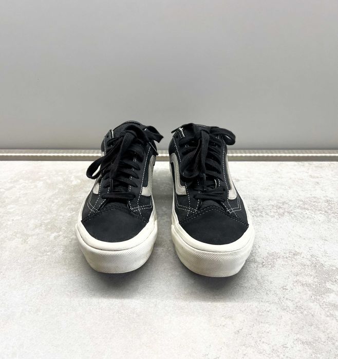 Vans Premium Old Skool 36 Le Marais Black 38.5 Adidasi Tenisi Piele Condiție Bunǎ