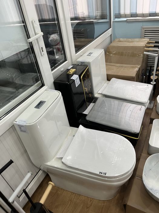 Продаем новые унитазы и раковины (чаши)