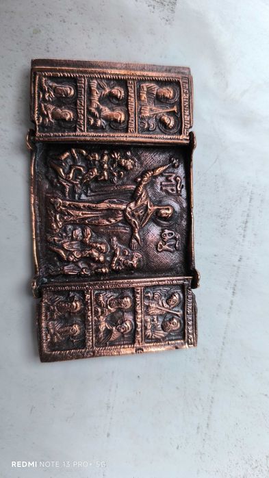 Икона-сплав мед и бронз!!!