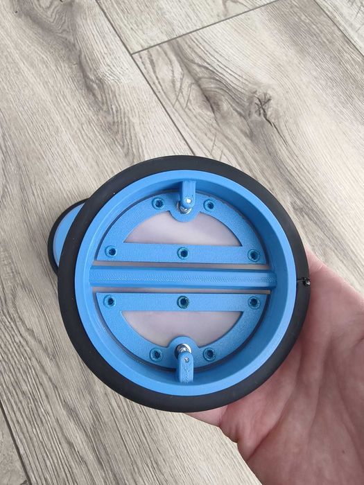 Clapeta magenitca ventilatie HACO din plastic diametru 100mm