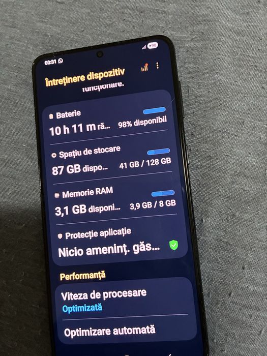 Vand Samsung s21  5g impecabil