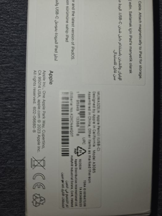 Apple Pencil оригинал