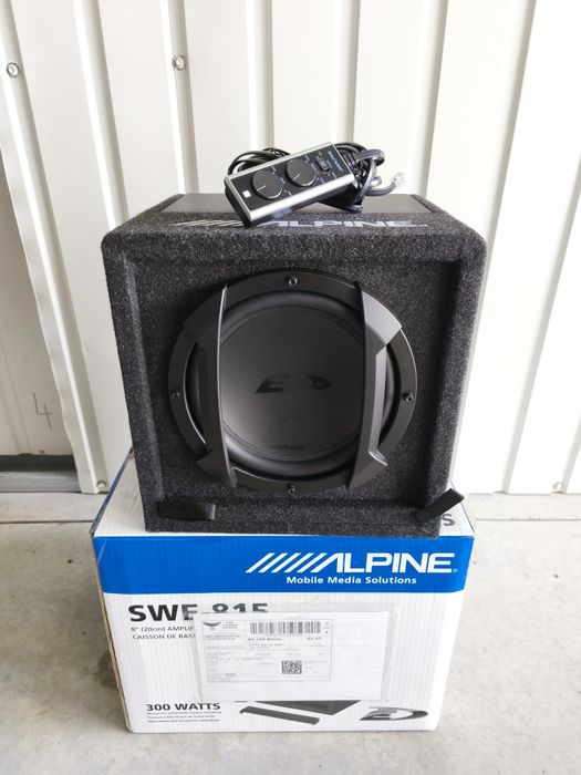 Subwoofer auto Alpine SWE815