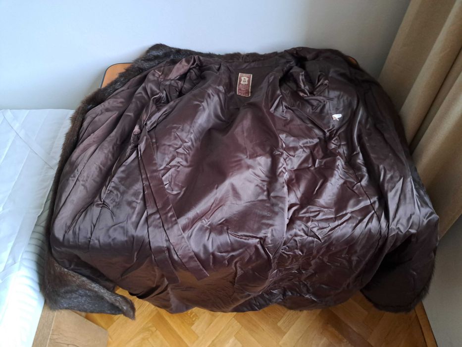 Палто от норка, естествена кожа