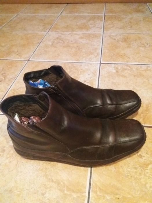 Vand ghete piele fina, imblanite