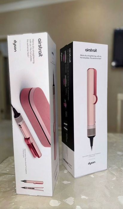 Запечатанный новый Dyson Styler Airstrait + Пакет и расчески Дайсон