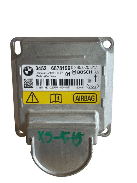 Modul/unitate de control airbaguri BMW X5 F15 2012 - 2018 34526878196