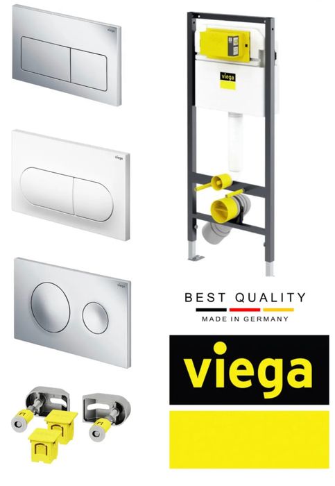 Структура VIEGA + бутон по избор + подарък шумоизолация