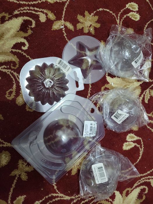 Пластиковые формочки для мыловарения