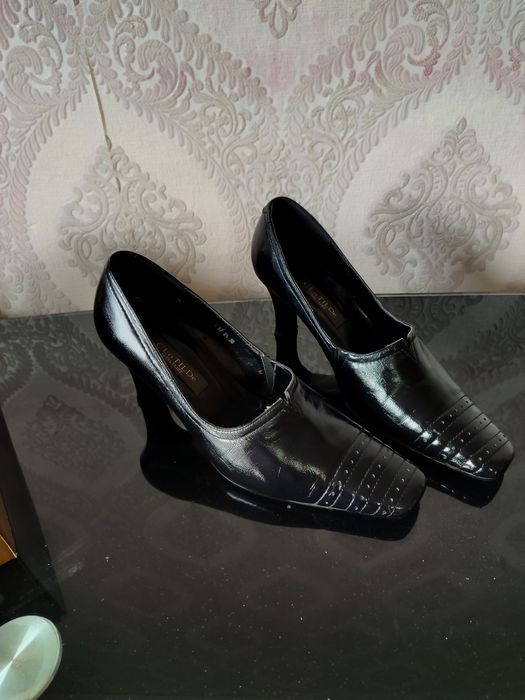 Туфли кожаные женские