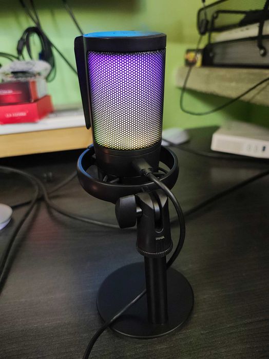 Microfon Dytimeem, D3, RGB, Streaming Black.