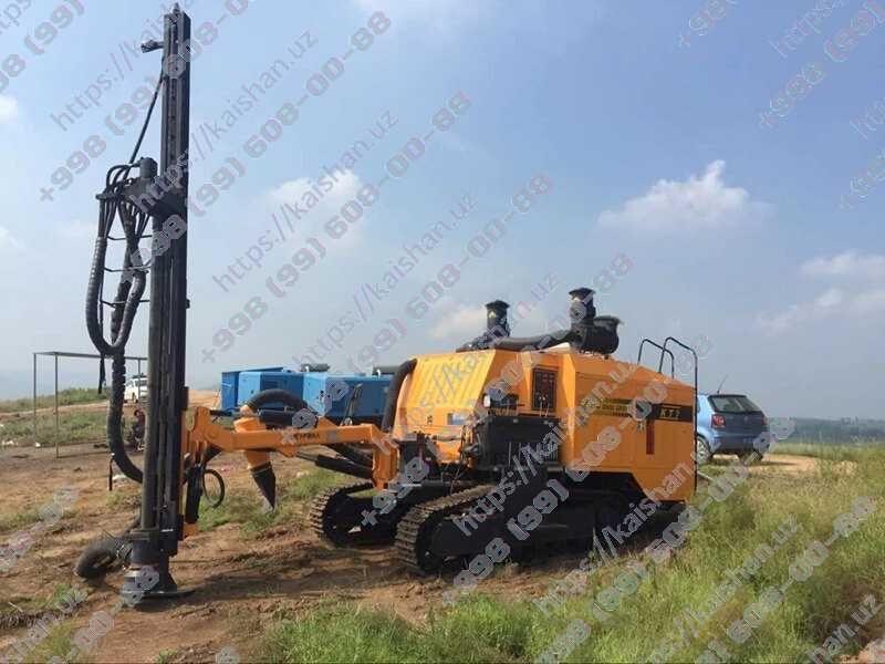 Интегрированная буровая установка KT7C, глубина 25м, диаметр 135мм