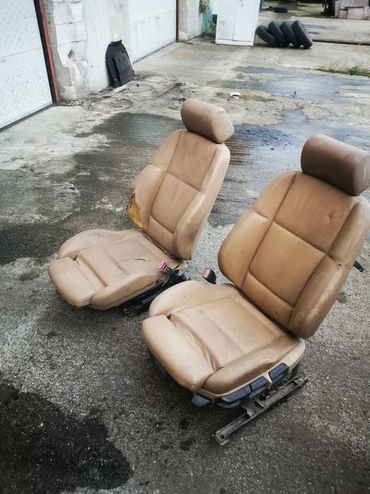 Vând interior e36 coupe Recaro bej!