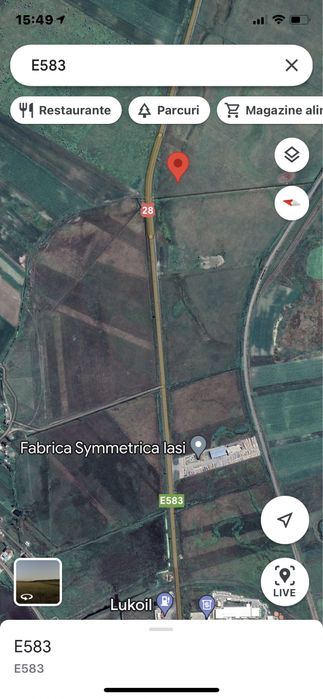 Teren la european   !! letcani DE E85 iasi-tg.frumos