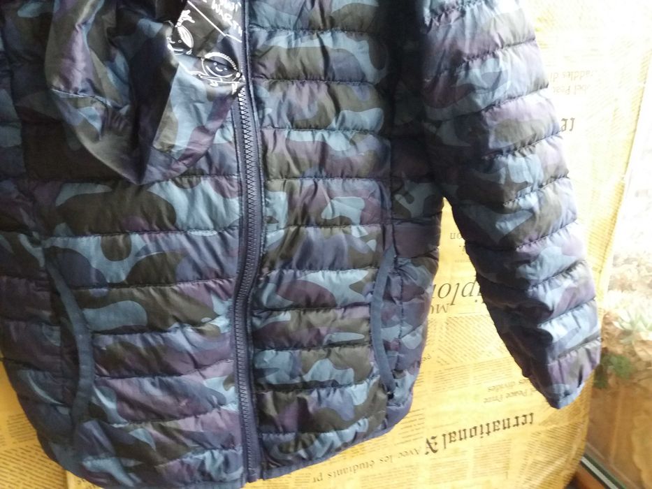 тънко пухено яке за 11 год-гъши пух