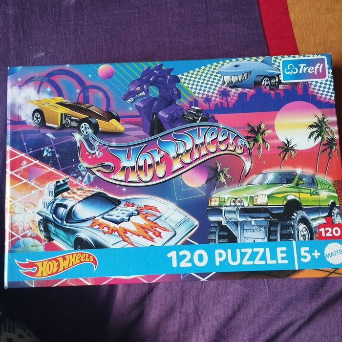 Пъзел hot wheels