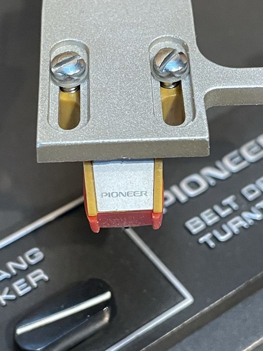 Pickup pioneer pl-12d restaurat total doza originala curea si ac noi