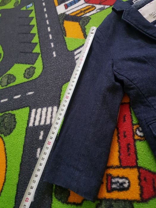 Lot 110 - sacou baieti zara + camasa h&m