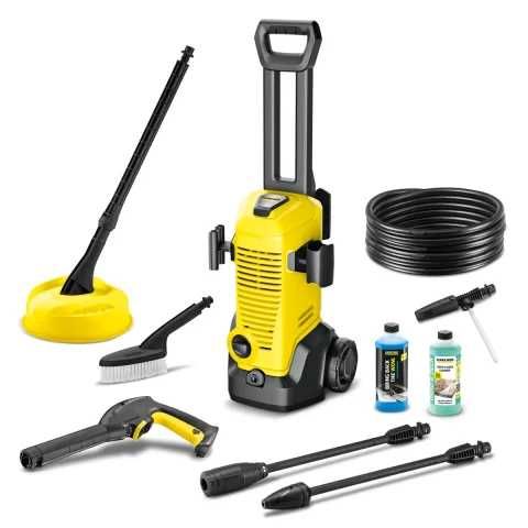 Aparat de spalat cu presiune Karcher K 3 Car & Home, 1600 W, 120 bar presiune maxima, 380 l/h debit maxim, pistol de presiune ridicata G120 Q, etc