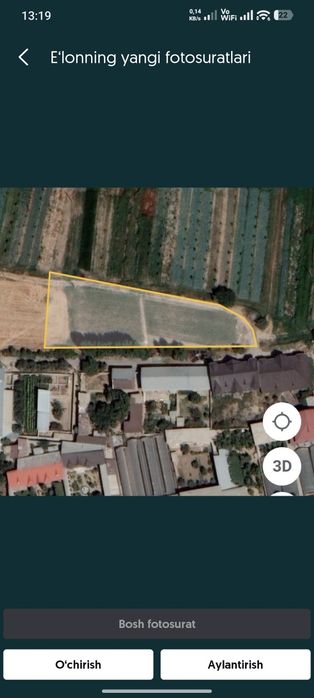 Xasanboyda yer sotiladi...