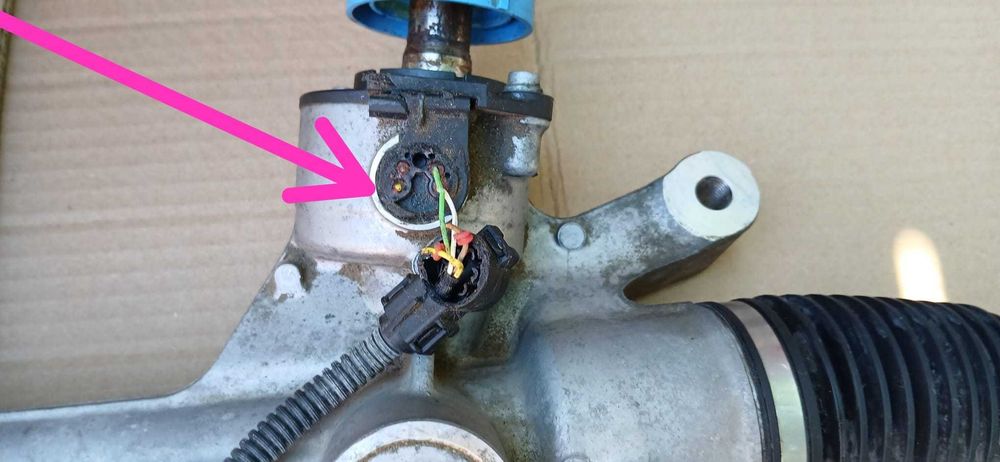 Caseata directie electrica defect la mufa Mercedes E Class W214 4MATIC cod 2144600701