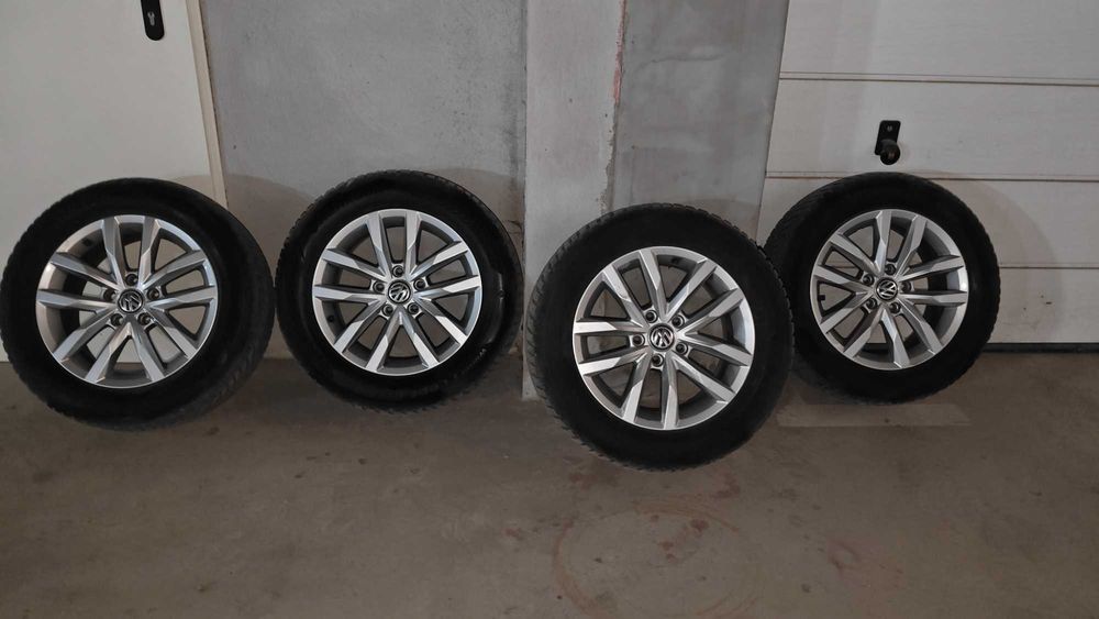 Оригинални джанти и зимни гуми Hankook VW