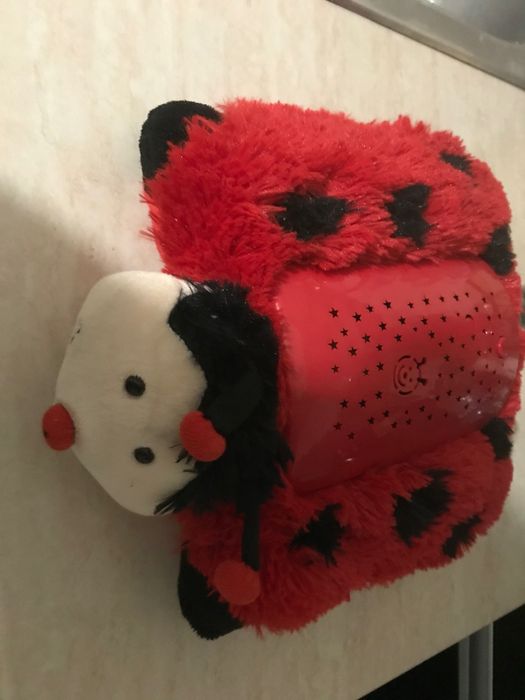 Играчка, нощна лампа куче и калинка светещи