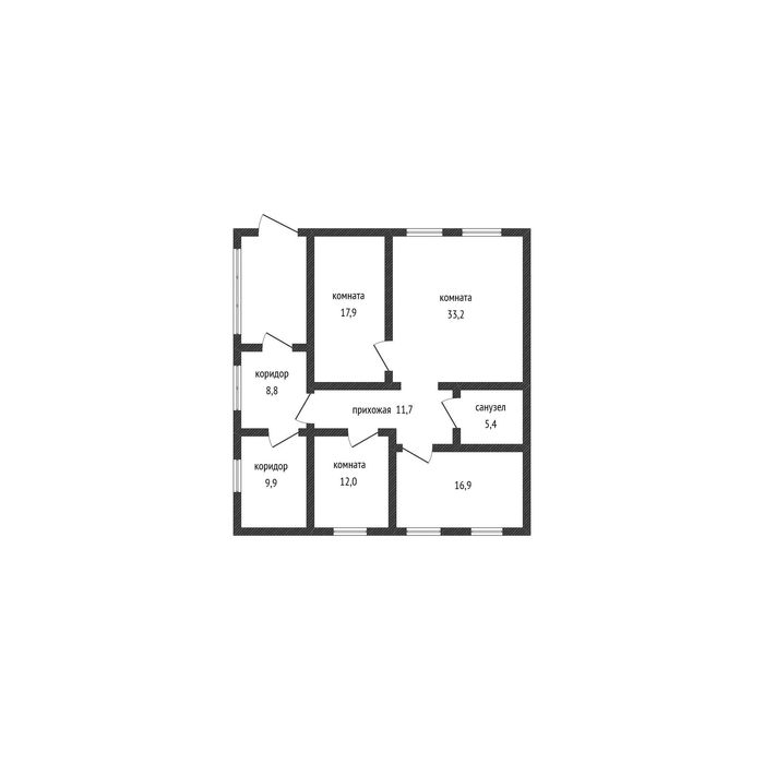 Продается дом 230 кв.м. 6 комнат