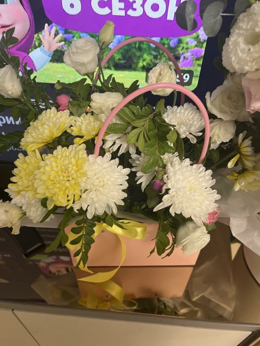 свежый букеты от 10к до 25к