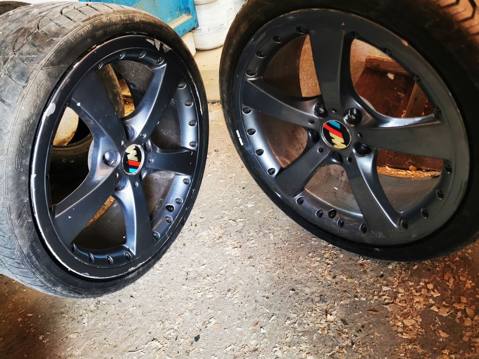 Vând jante r19 în două lățimi merg perfect pe e90