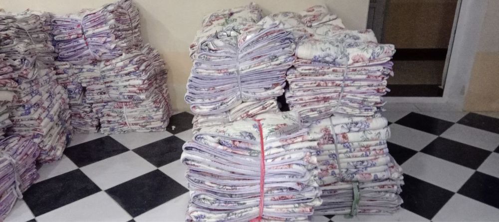 Матрас подушка постелный беле детскый для садика