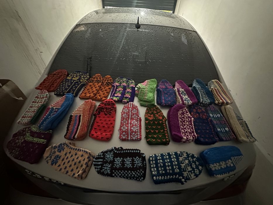 Дамски терлици от естествена вълна