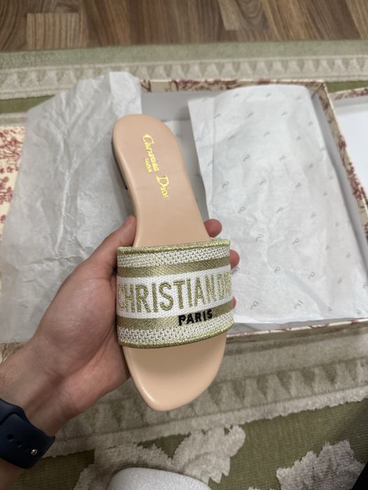 Шлепки dior