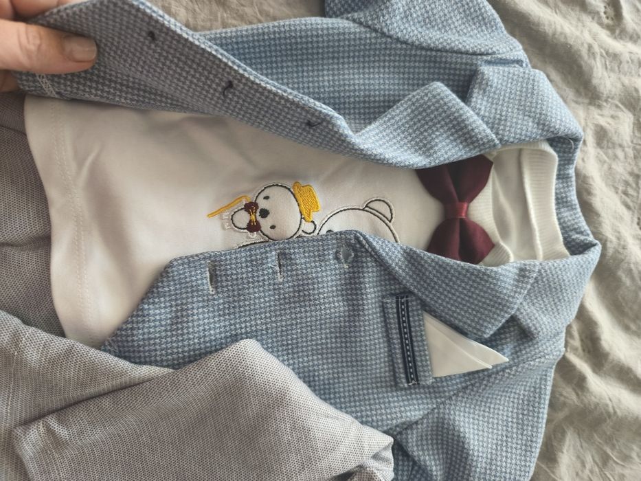 Costum botez baietel 3 luni