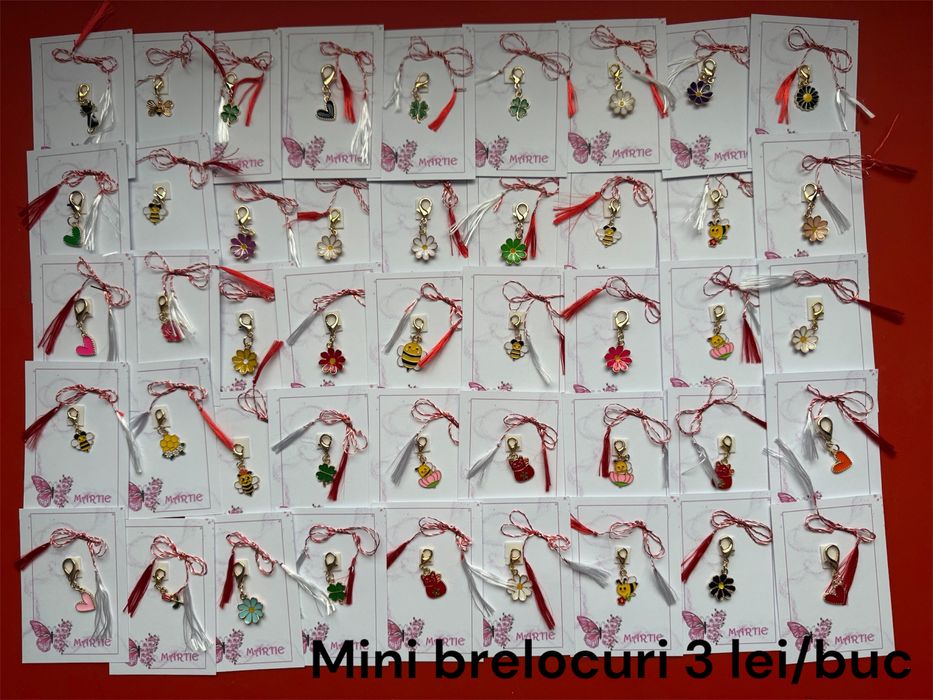 Martisoare Bratari cu snur ajustabil