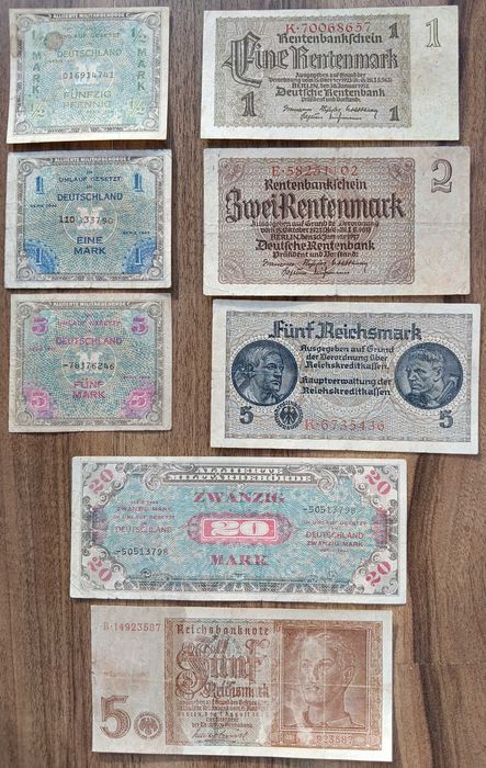 Bancnote Germania RDG, PORTUGALIA