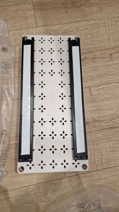 Organizator de dulap retractabil, fier, 42x25.5x7cm,