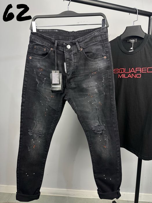 Dsquared мъжки черни  дънки 6 модела