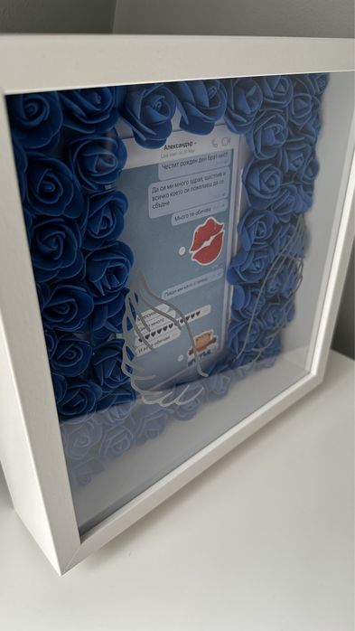 3Д персонализирана рамка / ръчно изработена рамка за подарък