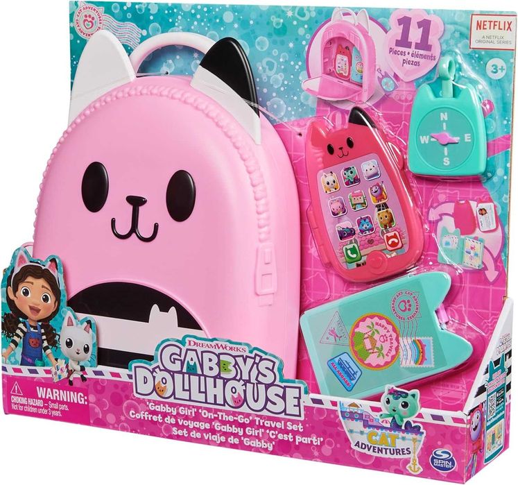 Gabbys Dollhouse Раничка с аксесоари 11 части Къщата за кукли на Габи